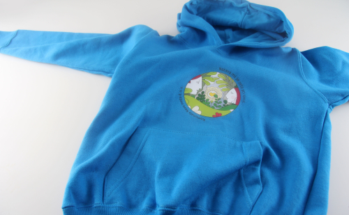 T-shirts and hoodies
